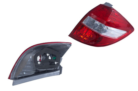 Tail Light (RHS, Red/Clear/Red) Honda Jazz GE 2011 - 2014 HDJZ-TAL-10R - Sterling Parts