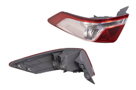 Outer Tail Light (LHS, Red/Clear) Honda Odyssey RB3 2009 - 2011 HDOD-TAL-73L - Sterling Parts
