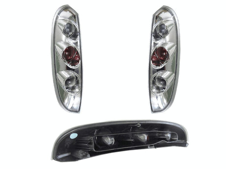 Tail Light Set (Rear, LHS & RHS) Holden Barina XC 2001 - 2005 HLBR-TAL-94N - Sterling Parts