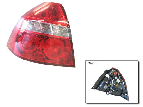 Tail Light (LHS) Holden Barina TK 2006 - 2008 HLBR-TAL-99L - Sterling Parts