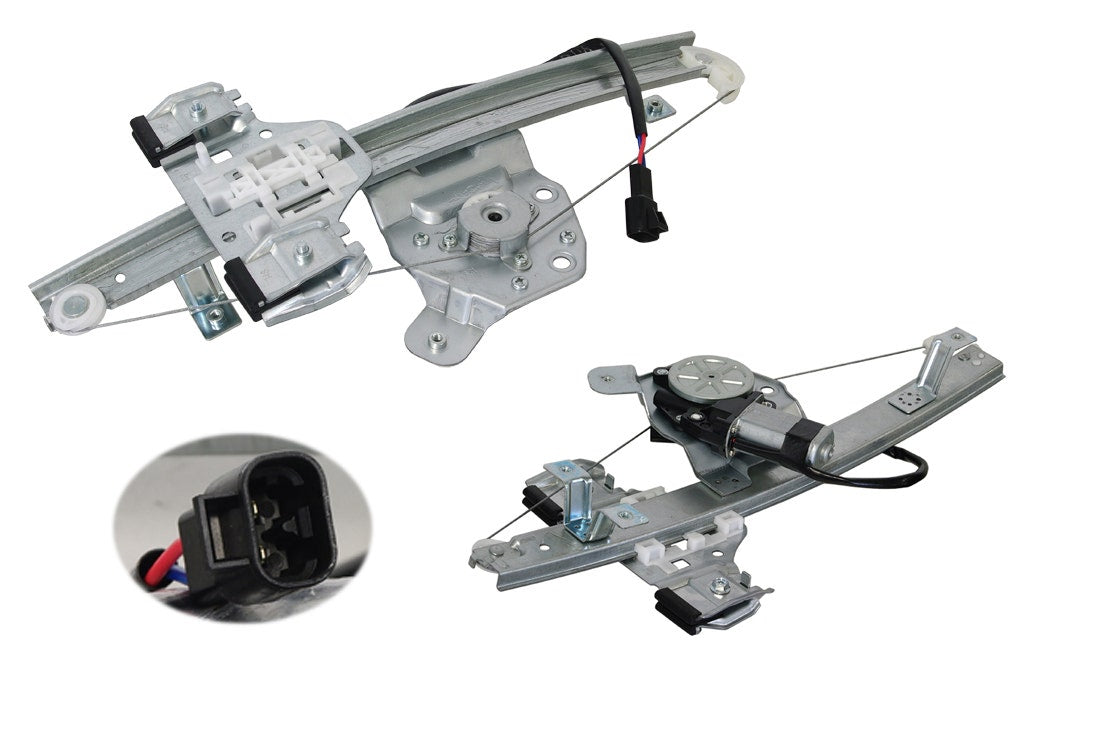 Rear Window Regulator LHS (2 - Pin, With Motor) Holden Commodore VE/VF, Statesman WM/WN 08/2006 - 12/2017 HLCD - WIR - 45L - Sterling Parts - Window Regulators & Winders - Sterling Parts