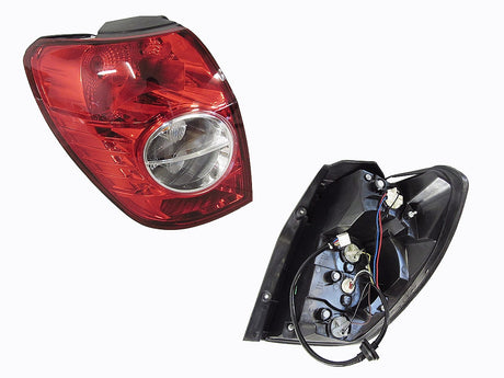 Tail Light (LHS, Red with Round Clear Lens) Holden Captiva 7 CG 2006 - 2011 HLCT-TAL-06L - Sterling Parts