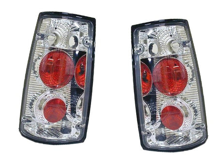 Tail Light Set (Black, Euro Type 2) Holden Rodeo TF 1988 - 1996 HLRD-TAL-86N - Sterling Parts