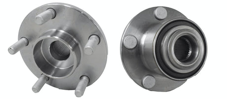 Front Wheel Hub with Integrated ABS-Compatible Bearing Volvo C70 08/2006 - 2013 HUB-VVC7-005F - Sterling Parts