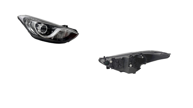 Headlight (RHS, Halogen, H7/H11, Oval Plug) Hyundai i30 GD 2012 - 2017 HYI3-HEL-08R - Sterling