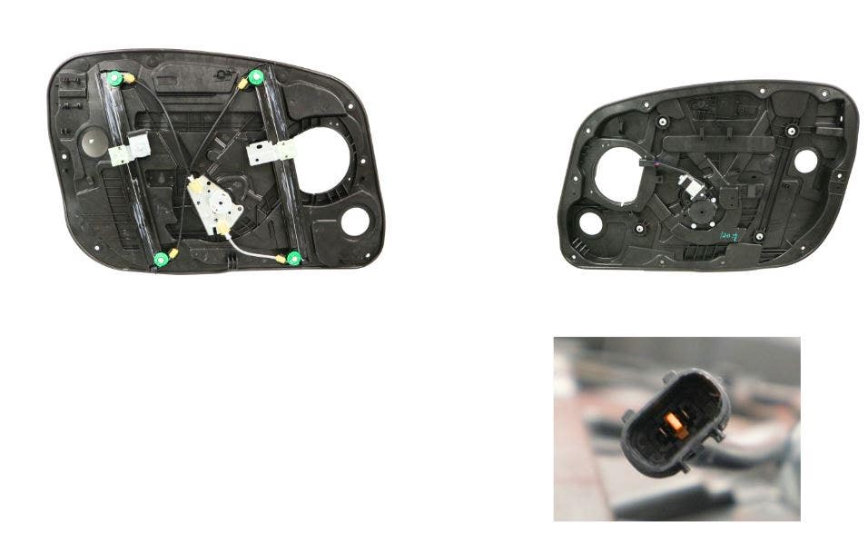 Front Window Regulator RHS (2 - Pin, Motor/Panel) Hyundai I30 GD 5D 05/2012 - 02/2017 HYI3 - WIR - 08R - Sterling Parts - Window Regulators & Winders - Sterling Parts
