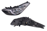 Headlight (LHS) Hyundai Elantra MD 2011 - 2013 HYLT - HEL - 30L - Sterling Parts - Headlight Assemblies - Sterling Parts