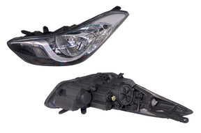 Headlight (LHS) Hyundai Elantra MD 2011 - 2013 HYLT - HEL - 30L - Sterling Parts - Headlight Assemblies - Sterling Parts