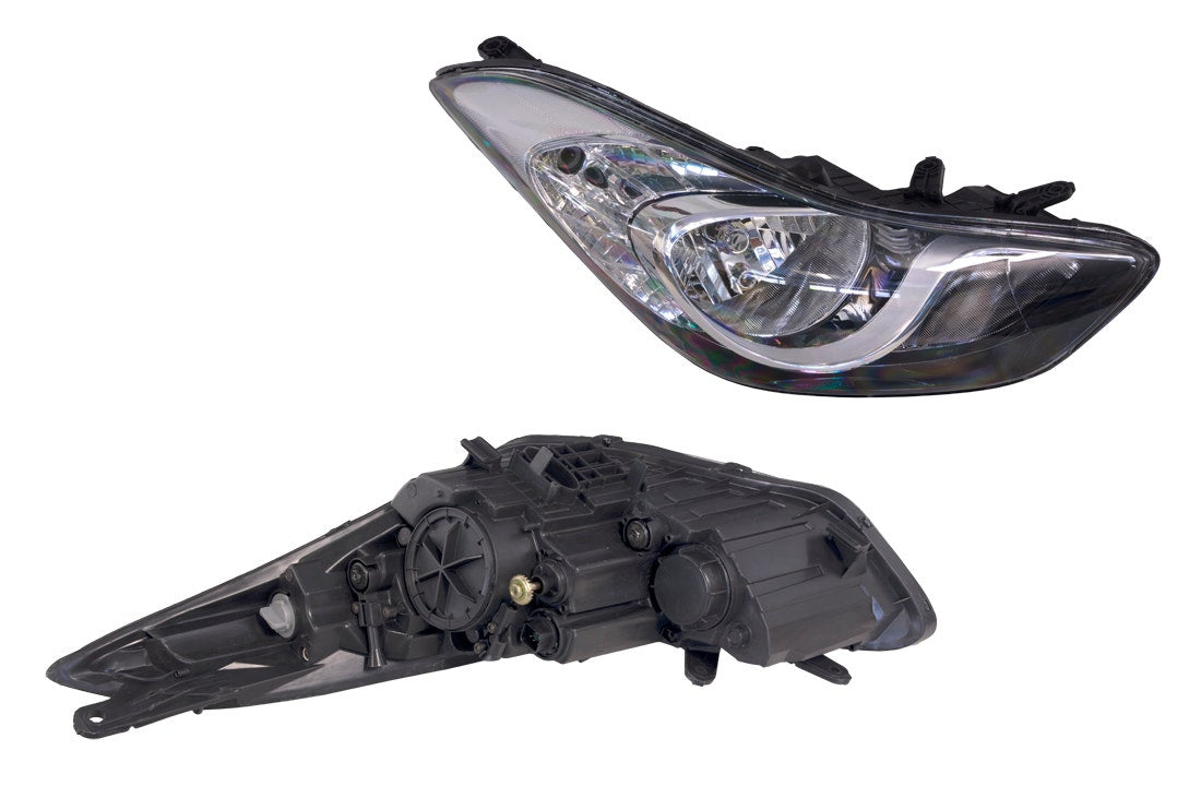 Headlight (RHS) Hyundai Elantra MD 2011 - 2013 HYLT - HEL - 30R - Sterling Parts - Headlight Assemblies - Sterling Parts