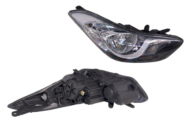 Headlight (RHS) Hyundai Elantra MD 2011 - 2013 HYLT - HEL - 30R - Sterling Parts - Headlight Assemblies - Sterling Parts