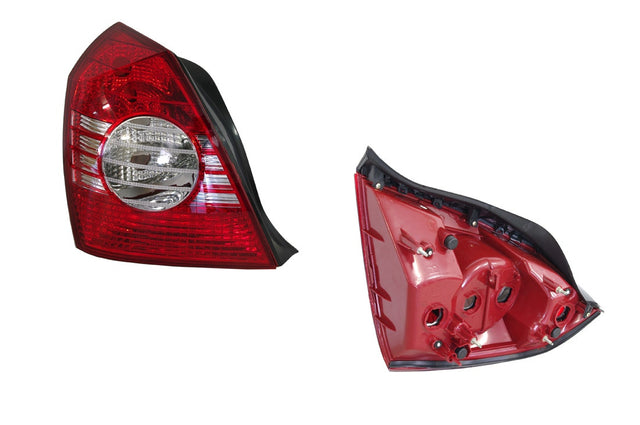 Tail Light (LHS, Red/Clear) Hyundai Elantra XD 2003 - 2006 HYLT - TAL - 18L - Sterling Parts - Tail Lights - Sterling Parts