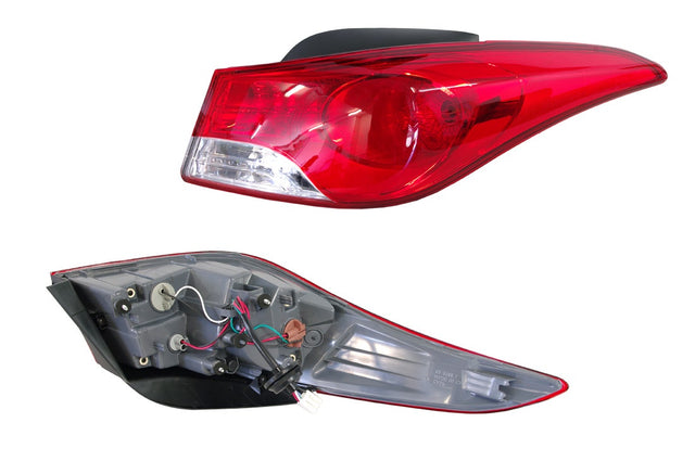 Tail Light (Outer, RHS) Hyundai Elantra MD 2011 - 2013 HYLT - TAL - 23R - Sterling Parts - Tail Lights - Sterling Parts
