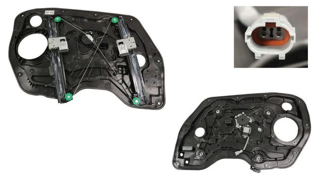 Front Window Regulator RHS (2 - Pin, Motor/Panel) Hyundai Elantra MD 03/2011 - 11/2015 HYLT - WIR - 19R - Sterling Parts - Window Regulators & Winders - Sterling Parts