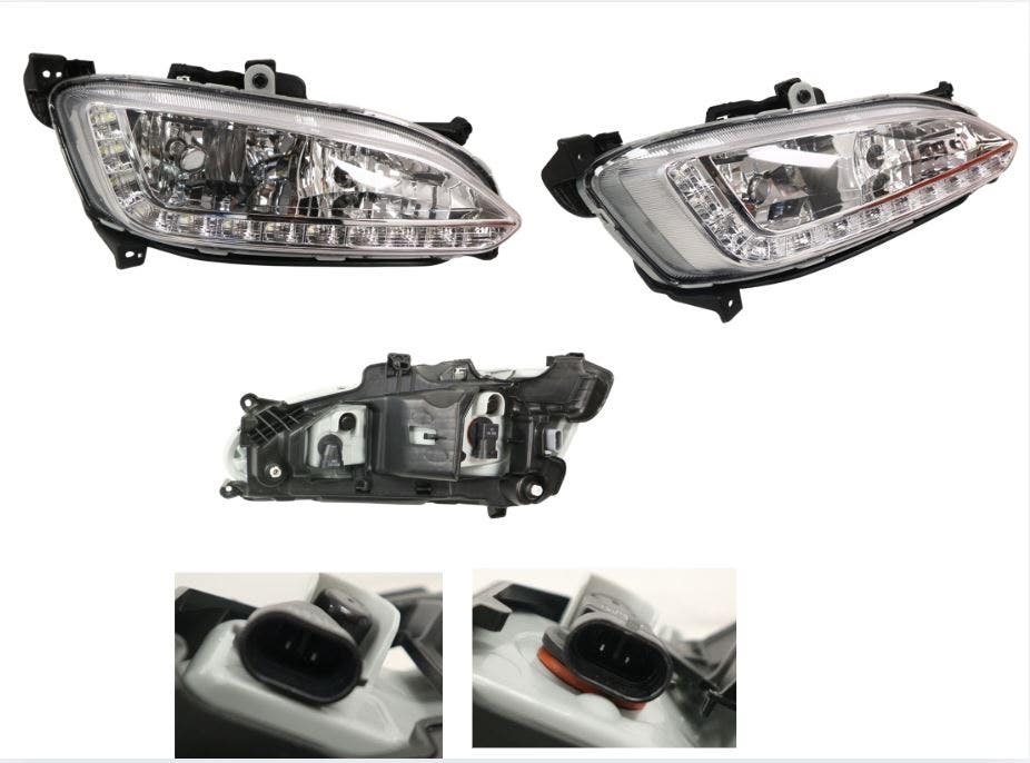 Fog Light (RHS, LED DRL) Hyundai Santa Fe DM1 08/2012 - 05/2015 HYST - FOL - 09R - Sterling Parts - Fog Lights - Sterling Parts