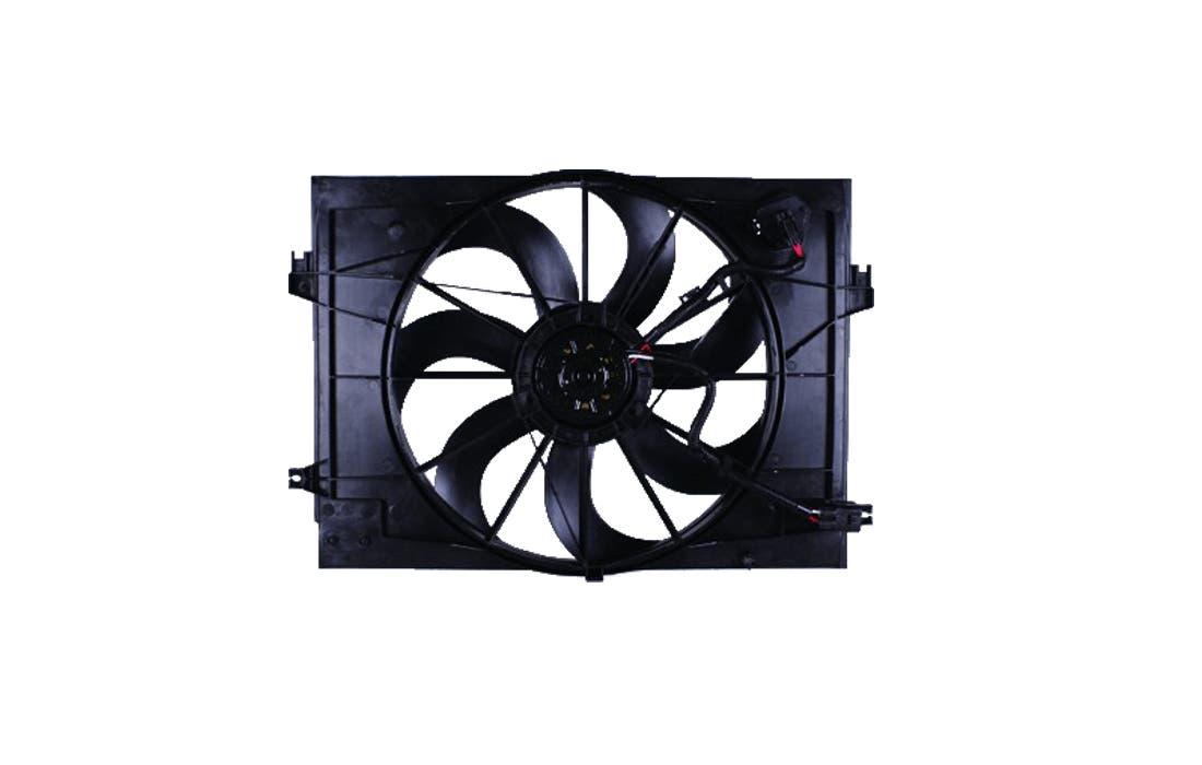Radiator Fan (Small Fan Mounts, Petrol Auto) Hyundai Tucson JM 2004 - 2010 HYTS - FNR - 01F - Sterling Parts - Cooling Fans & Parts - Sterling Parts