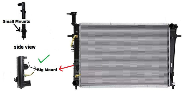 Radiator for Auto & Manual Hyundai Tucson 08/2004 - 2010 HYTS - RAD - 003 - Sterling Parts - Radiators - Sterling Parts