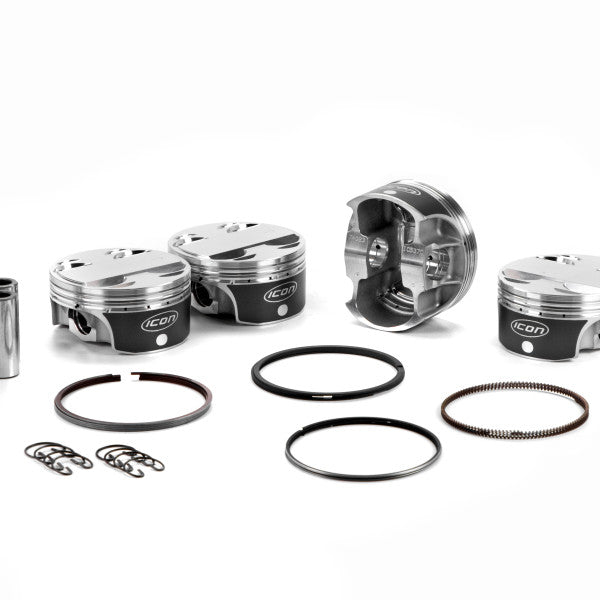 Piston & Ring Set (Performance) SUBARU EJ25 SOHC FORGED 4IC537CK-STD - ICON