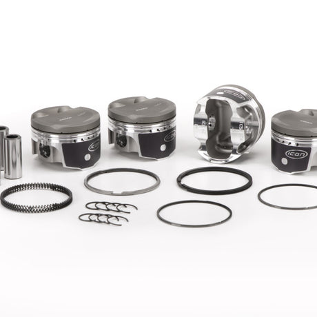 Piston & Ring Set (Performance) MITSUBISHI 4G63T DOHC 4IC543CAK-0.50 - ICON