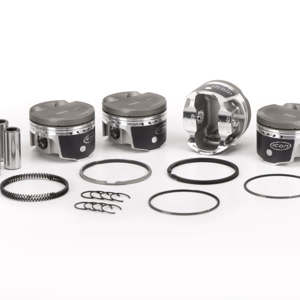 Piston & Ring Set (Performance) MITSUBISHI 4G63T DOHC 4IC543CAK-1.00 - ICON