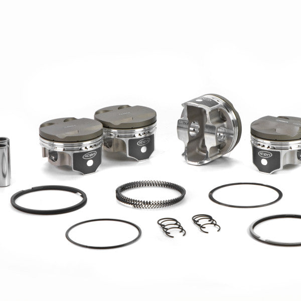 Piston & Ring Set (Performance) HONDA B18A1 B18B1 B18C1 4IC558CAK-1.00 - ICON
