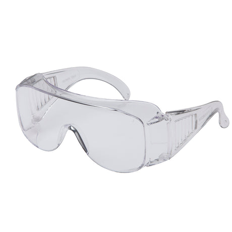Large Clear Safety Over Spec Glasses - MAXISAFE | Universal Auto Spares