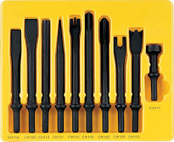 10 Piece Pneumatic Chisel Set - Action | Universal Auto Spares