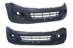 Front Bumper Bar Cover (LHS, F Hole) Isuzu D - MAX TFS 2012 - 2016 IZDM - BAR - 14F - Sterling Parts - Grilles & Bumper Parts - Sterling Parts