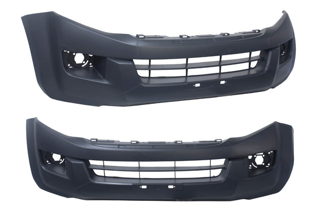 Front Bumper Bar Cover (LHS, F Hole) Isuzu D - MAX TFS 2012 - 2016 IZDM - BAR - 14F - Sterling Parts - Grilles & Bumper Parts - Sterling Parts