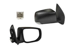 Door Mirror (RHS, Black, with Light) Isuzu D - MAX TFS 2012 - 2016 IZDM - DOM - 11R - Sterling Parts - Exterior Mirrors - Sterling Parts