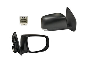 Door Mirror (RHS, Black, with Light) Isuzu D - MAX TFS 2016 - 2020 IZDM - DOM - 12R - Sterling Parts - Exterior Mirrors - Sterling Parts