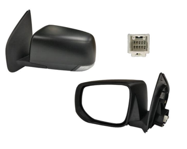 Door Mirror (LHS, Black, with Light Folding) Isuzu D - MAX TFS 2012 - 2016 IZDM - DOM - 15L - Sterling Parts - Exterior Mirrors - Sterling Parts