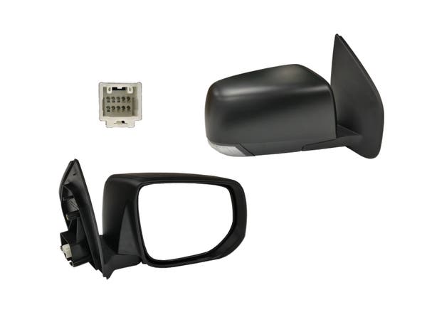 Door Mirror (RHS, Electric, Black, with Lamp) Isuzu D - MAX 2016 - 2020 IZDM - DOM - 16R - Sterling Parts - Exterior Mirrors - Sterling Parts