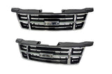 Front Grille (Chrome/Black) Isuzu D - MAX TFR 2008 - 2012 IZDM - GRI - 03F - Sterling Parts - Grilles & Bumper Parts - Sterling Parts