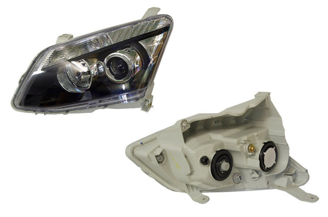 Headlight (Chrome Reflector, LHS) Isuzu D - Max TFS Projector 2012 - 2016 IZDM - HEL - 90L - Sterling Parts - Headlight Assemblies - Sterling Parts