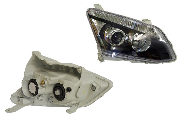 Headlight (Projector, Chrome Reflector, RHS) Isuzu D - MAX TFS 2012 - 2016 IZDM - HEL - 90R - Sterling Parts - Headlight Assemblies - Sterling Parts