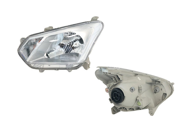 Headlight (LHS, Halogen, Chrome Reflector) Isuzu D - MAX TFS 2016 - 2020 IZDM - HEL - 94L - Sterling Parts - Headlight Assemblies - Sterling Parts