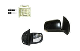 Door Mirror (RHS, Black, with Blinker) Isuzu MU-X 2013 - 2017 IZMU-DOM-05R - Sterling