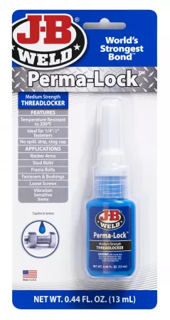 Perma-lock Blue Threadlocker Superior Lock Threaded Fasteners 3 Sizes - J-B Weld | Universal Auto Spares