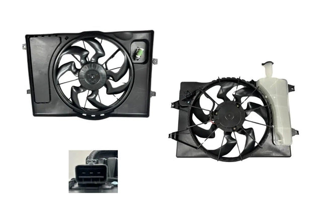 Radiator Fan with Overflow Bottle Kia Cerato BD 2.0L 04/2018 - 2024 KICT - FNR - 09F - Sterling Parts - Cooling Fans & Parts - Sterling Parts