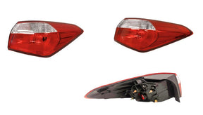 Tail Light (Outer, RHS, Non - LED) Kia Cerato YD Series 2 Sedan 2016 - 2018 KICT - TAL - 24R - Sterling Parts - Tail Lights - Sterling Parts
