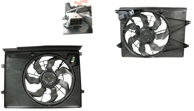 Radiator Fan (Single, 3.3L Petrol) Kia Carnival YP 2014 - 2020 KICV - FNR - 27F - Sterling Parts - Cooling Fans & Parts - Sterling Parts