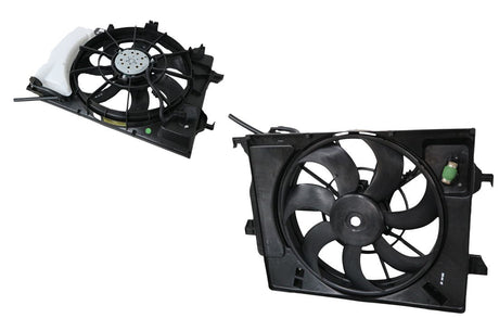 Overflow Bottle (with Thermo Fan Assembly) Kia Rio UB 2011 - 2016 KIRI-BOT-11N - Sterling Parts