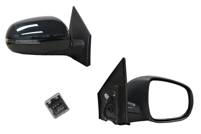 Door Mirror (RHS, Heated with Blinker Light) Kia Rio JB 2009 - 2011 KIRI - DOM - 05R - Sterling Parts - Exterior Mirrors - Sterling Parts