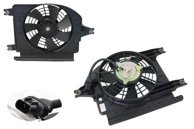 Condenser Fan Kia Rio BC A/C 2000 - 2002 KIRI-FNA-02F - Sterling