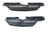 Front Grille (Black, With Logo Cutout) Kia Rio BC 2002 - 2005 KIRI - GRI - 11F - Sterling Parts - Grilles & Bumper Parts - Sterling Parts