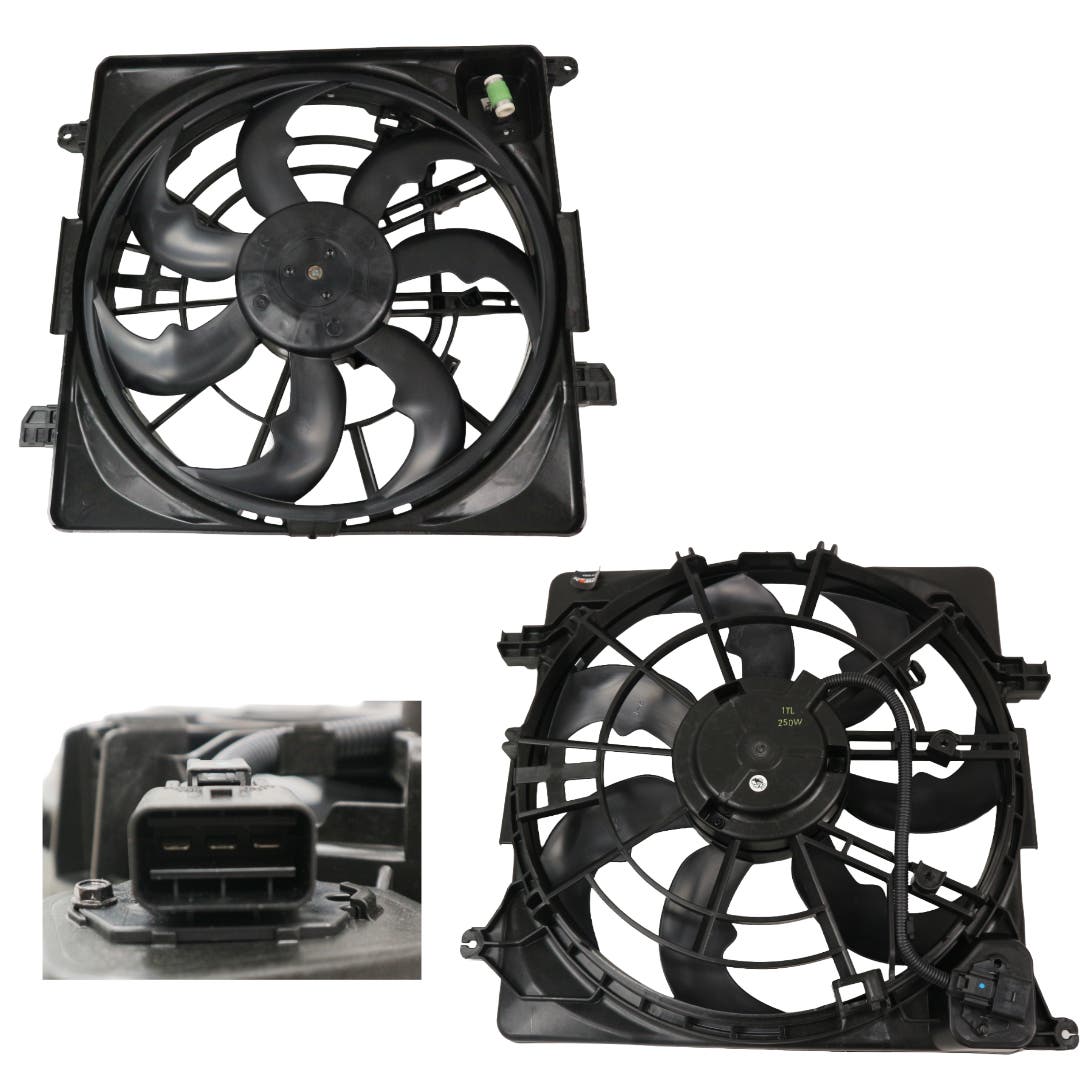Radiator Fan (2.0L Diesel, Single Fan) Kia Sportage QL 2015 - 2021 KISP - FNR - 06F - Sterling Parts - Cooling Fans & Parts - Sterling Parts