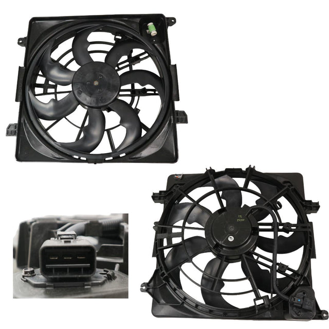 Radiator Fan (2.0L Diesel, Single Fan) Kia Sportage QL 2015 - 2021 KISP - FNR - 06F - Sterling Parts - Cooling Fans & Parts - Sterling Parts