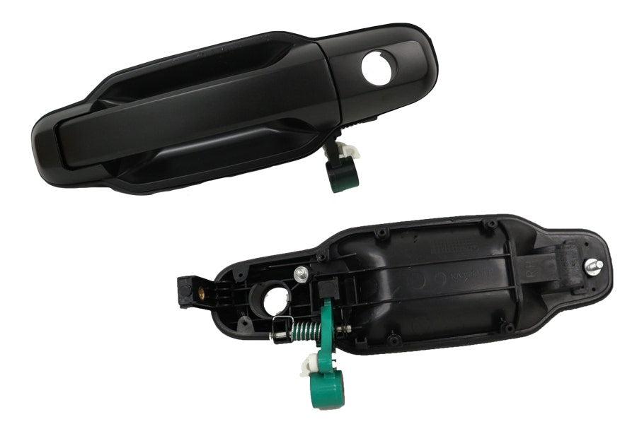 Front Door Handle (Outer, RHS) Primed Black with Key Hole Kia Sorento BL 2002 - 2009 KISR - DOH - 02R - Sterling Parts - Door Handles - Sterling Parts