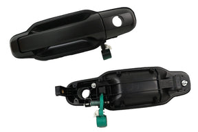 Front Door Handle (Outer, RHS) Primed Black with Key Hole Kia Sorento BL 2002 - 2009 KISR - DOH - 02R - Sterling Parts - Door Handles - Sterling Parts
