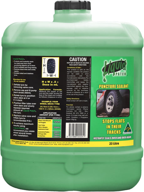 Patch Premium Tyre Puncture Sealant - ProKit 20L